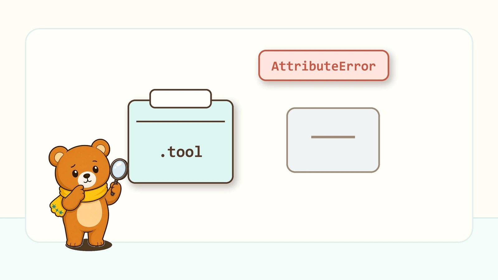 AttributeErrorが出たの図解